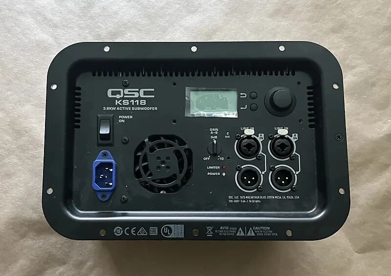 QSC KS118   power sub  module amplifier NEW - Image 1 of 1