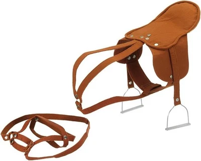 58466 Saddle with Stirrup, Brown, Multi-Color - image 1 of 3