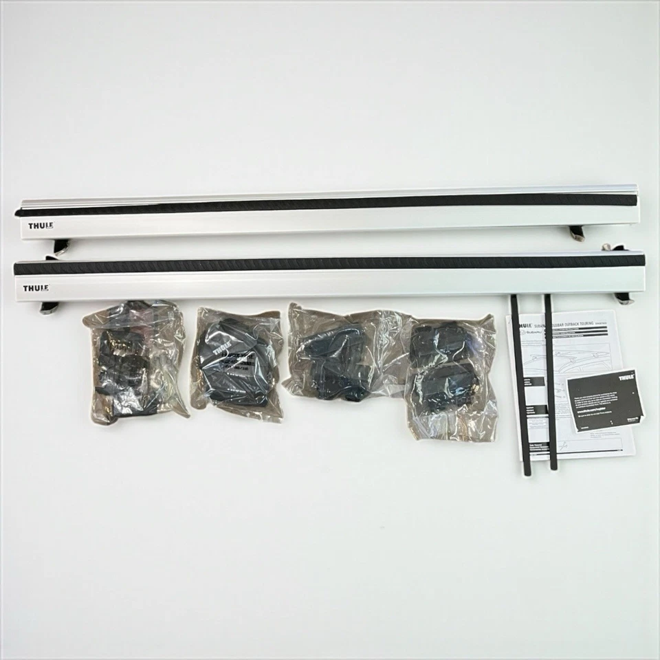 Kit de portaequipajes de techo transversal SOA567X020 OEM NUEVO 2017-2019 Subaru Outback Touring THULE Foto 1 de 4