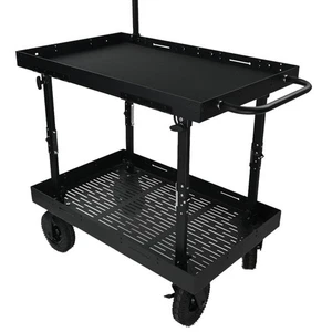 60X100cm Modular Quick-installation Mobile Workbench Lift Folding Cart f/Filming - Picture 1 of 3