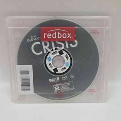 Crisis Blu-ray Redbox Rental Disc With Redbox Case Read - Image 1 of 4