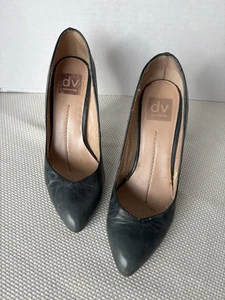 Dolce Vita Almond Toe High Heel Pumps Blau Grau Größe 7 - Bild 1 von 10