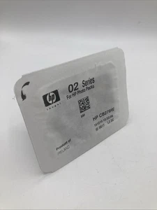 HP 02 Series BLACK Ink Photo Pack  Ink Cartridge Ink CB279W NEW Sealed - Foto 1 di 2