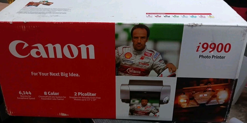 Canon I9900 Photo Printer Inkjet  Open Box Printer And Power Cable SAVE $ - Image 1 of 2