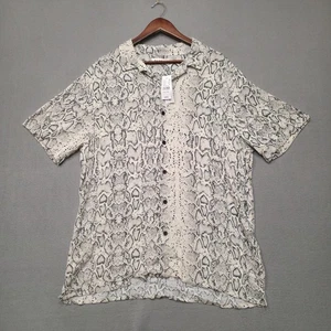 Pacsun Herren Kurzarm Hemd mit Knopfleiste Größe Large Neu mit Etikett - Bild 1 von 8