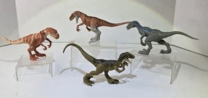 Menge 4 Jurassic World Dominion Dinosaurier VELOCIRAPTOR BLUE ATROCIRAPTOR Figur - Bild 1 von 14