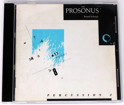 Prosonus Percussion Volume 2 Sample/Sound Library/Sampling CD 1987 - Bild 1 von 3