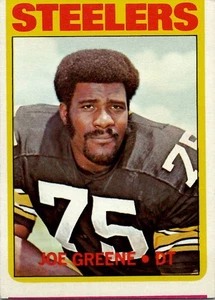 1972 Topps JOE GREENE Pittsburgh Steelers 2nd Year #230 NM Condition O/C - Picture 1 of 2