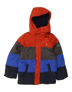JOULES Boys Hooded Padded Jacket 8-9 Years Multicoloured Polyester BO10 - Picture 1 of 3