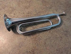 Vintage Rexcraft BOY SCOUTS OF AMERICA Official Bugle 17" ~ WORKS - Picture 1 of 14