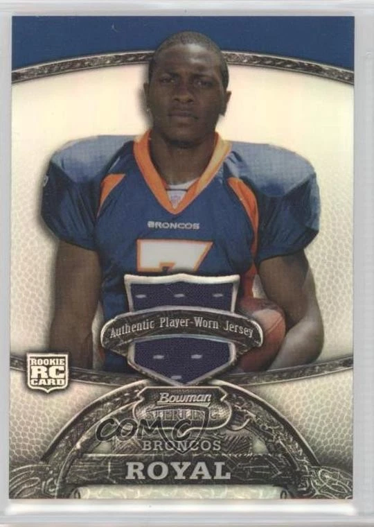 2008 Bowman Sterling Refractor /199 Eddie Royal #167 Rookie RC - Image 1 of 2