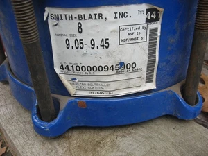 Smith Blair 441 Rohrkupplung 8" CIP (9,05"-9,45") - Bild 1 von 6