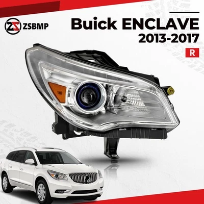 For 2013-2017 Buick Enclave HID/Xenon Headlight W/Bulb W/O Auto Adjust Passenger Foto 1 de 4