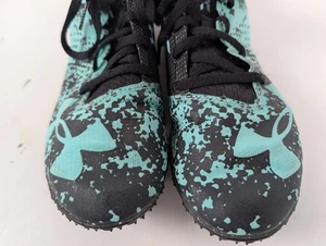 Zapatos para correr Under Armour Brigade XC azules negros para mujer 8,5 picos faltantes - Imagen 1 de 6