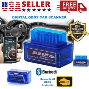 Herramienta de lectores y escáneres de códigos automotrices ELM327 OBD2 para iOS y Android - Imagen 1 de 9