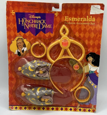 Disney Hunchback of Notre Dame Esmeralda Fashion Accessory Set 66216 Mattel New Cover