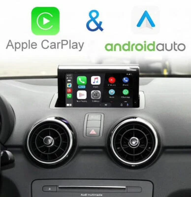 AUDI A1 WIRELESS APPLE CARPLAY ANDROID AUTO MMI BOXES NAVIGATION RETROFIT - Image 1 of 4