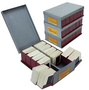 Kodak Lot 3 Casseurs métal pour vues pour 120 diapositives (Réf#K-418) - Imagen 1 de 16