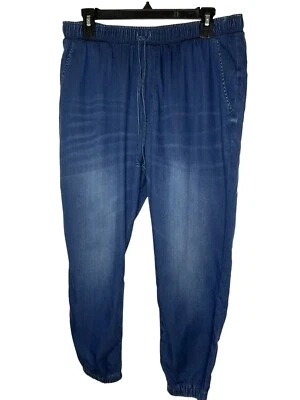 Isaac Mizrahi Live! True Denim Skinny Ankle Pant A463648 Blue Petite Size 12 NEW - Image 1 of 4