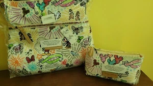 Dooney & Bourke Walt Disney Land Sketch Matching Purse & Wallet - Picture 1 of 6