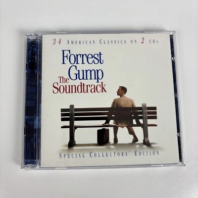 Forrest Gump The Soundtrack 2 Disc CD Free Tracked Postage - Image 1 of 4