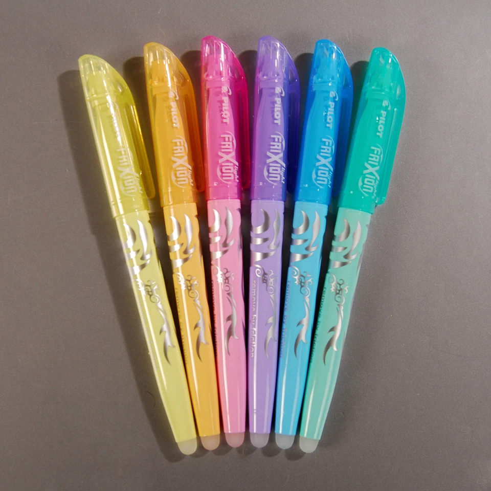 Pilot Frixion Light Soft Pastell 6er-Set Textmarker Stift Radierbar neue Farben  - Bild 1 von 1