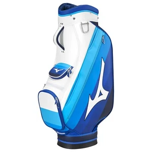 MIZUNO 2025 TOUR SERIES GOLF CART TROLLEY BAG - WHITE / BLUE +FREE NEXT DAY P&P - Picture 1 of 14