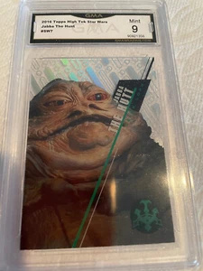JABBA THE HUT 2016 STAR WARS ALTA TEK # SW7 GRADO 9 L@@@K - Imagen 1 de 2