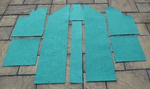 LOTUS EUROPA S2 - S3 NEW CARPET UNDERFELT SET - Picture 1 of 1