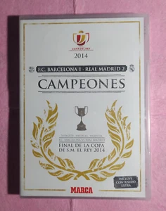 DVD F.C. BARCELONA 1 - REAL MADRID 2 - Final Copa Del Rey 2014 - NEW / SEALED - Picture 1 of 2
