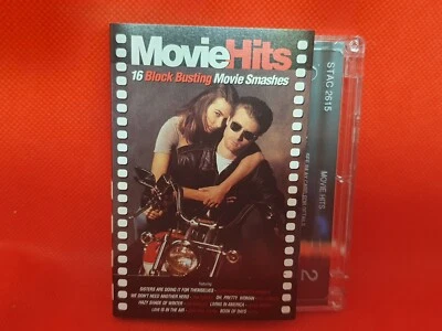 Various - Movie Hits: 16 Movie Smash Hits (1992) Cassette RARE (VG+) - Image 1 of 2