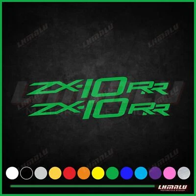 6pcs For KAWASAKI  ZX-10RR Sticker Motorcycle Fairing Decal Bodywork Vinyl Logo Foto 1 de 4