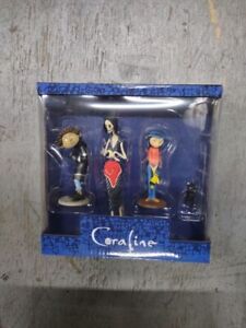 Neca Toys - Coraline "Best of" PVC Mini-Figure Set of 4 Other Mother Wybie Cat