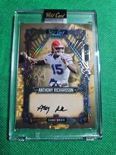 2023 Wild Card Football Anthony Richardson 1/1 Auto 5 Card Draw 