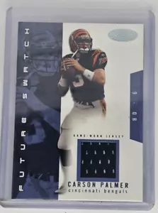 2003 Fleer Hot Prospects - CARSON PALMER - Game Jersey Rookie - BENGALS #750/750 - Picture 1 of 3