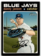 2020 Topps Heritage Danny Jansen Baseball Cards #219