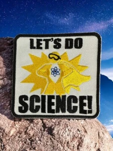 Lets Do Science Embroidery Patch - Picture 1 of 8