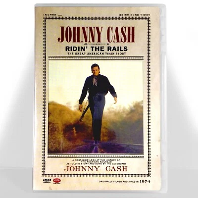 Johnny Cash - Ridin the Rails (DVD, 1974, Full Screen) Like New !   52 Minutes ! - Image 1 of 3