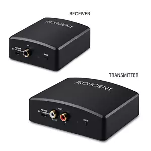 Proficient PAS-WIR-SUB-KIT-US Audio Wireless Subwoofer Kit Black Brand New - Picture 1 of 6