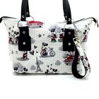 Mickey Minnie Mouse Romantic Paris Tote Bag Handbag Custom