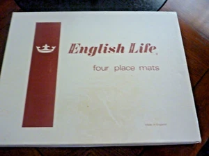 ENGLISCHES LEBEN. VIERPLATZMATTEN. DÄNEMARK SZENEN, HERGESTELLT IN ENGLAND. - Bild 1 von 11
