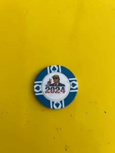 TRUMP 1 (one) WORLD POKER TOUR POKER CHIP - free shipping - Picture 1 of 2