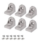 Angle Arbitrary Bracket Set for 3030 Series Aluminum Extrusion Profile, 6 Pcs