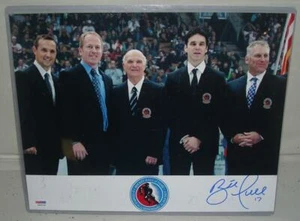 Brett Hull signed Hall Of Fame Induction Photo - St Louis Blues, Dallas Stars ** - Picture 1 of 1