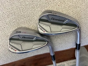 CLEVELAND CBX 2 WEDGES (1) 56 /12 and (2) 48 /9 shaft - W flex. Excellent - Picture 1 of 9