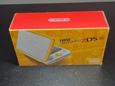 New (Open Box) Nintendo 2DS XL White & Orange Console System 🔥Fast Ship🔥 A23 - Image 1 of 4