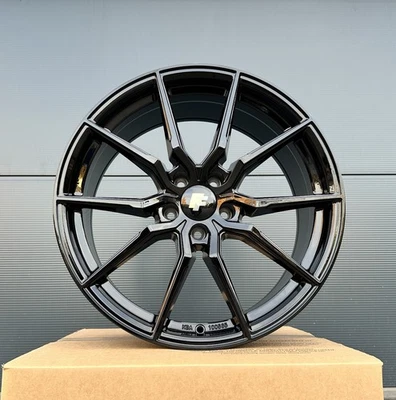 19 Zoll Felgen FF Wheels FF03 schwarz für Mercedes C Klasse W204 S204 C204 204 - Bild 1 von 4