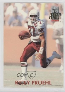 1992 Pro Set Power Ricky Proehl #187 - Picture 1 of 4
