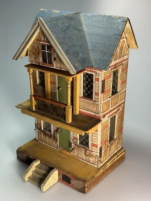Wunderschönes Gottschalk Puppenhaus Um 1900 - Bild 1 von 4