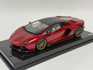 1/18 MR Collection Lamborghini Aventador Ultimae Rosso Effesto ULTIMAE BO053 - Bild 1 von 8